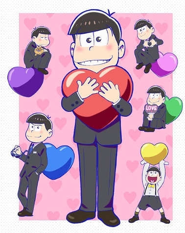 おそ松さん 渋谷パルココラボで開催されるバレンタインイベント Love松さん ビジュアルが公開 限定クッキーの配布も予定 Anime Recorder