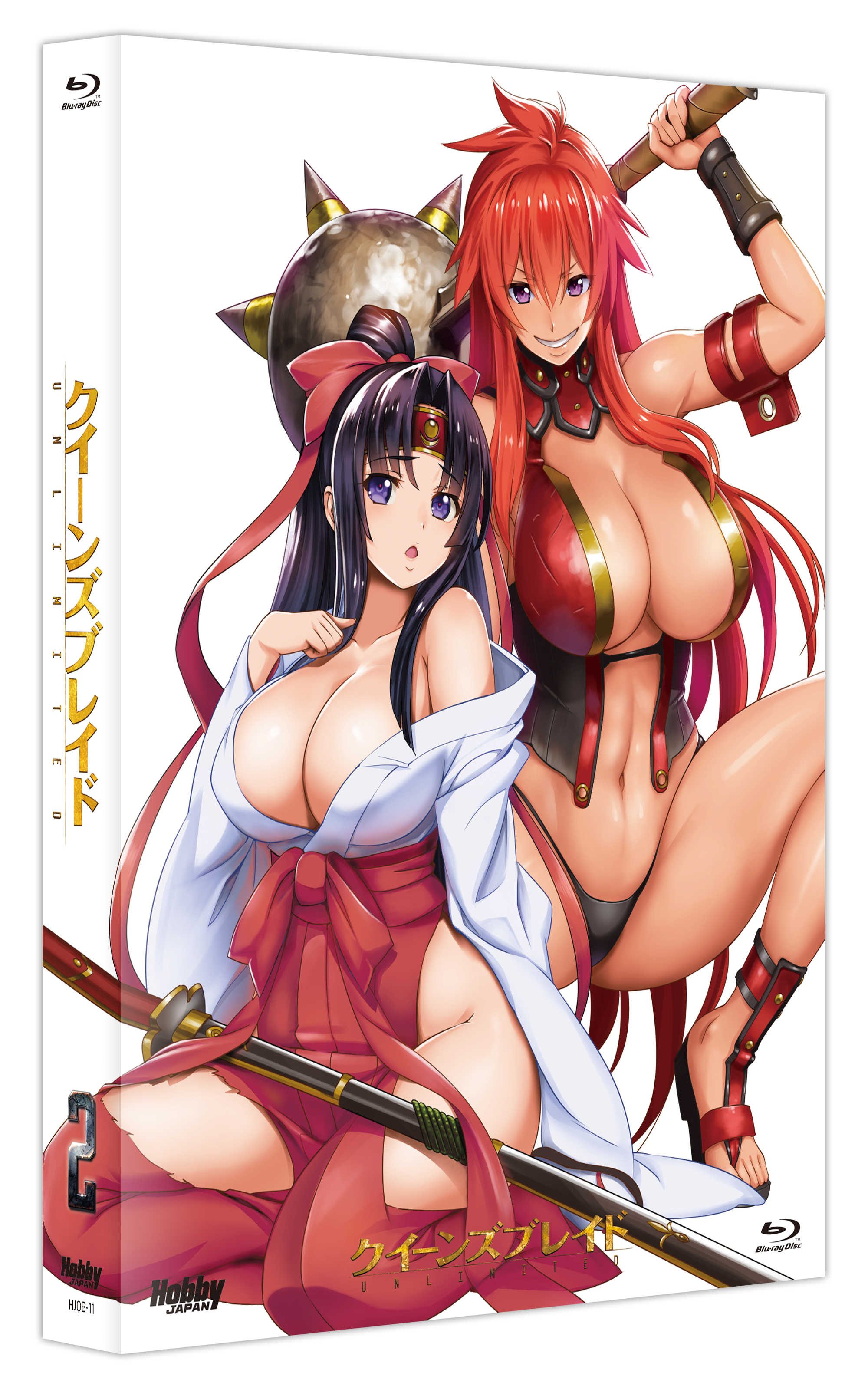 Ova クイーンズブレイド Unlimited 第２巻の発売日が年2月28日に決定 美闘士エリナvs武者巫女トモエの激闘が始まる Anime Recorder
