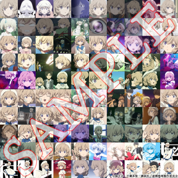 虚構推理 公式twitterのフォロワー3万人突破を記念して100種類の琴子アイコンが配布 Anime Recorder