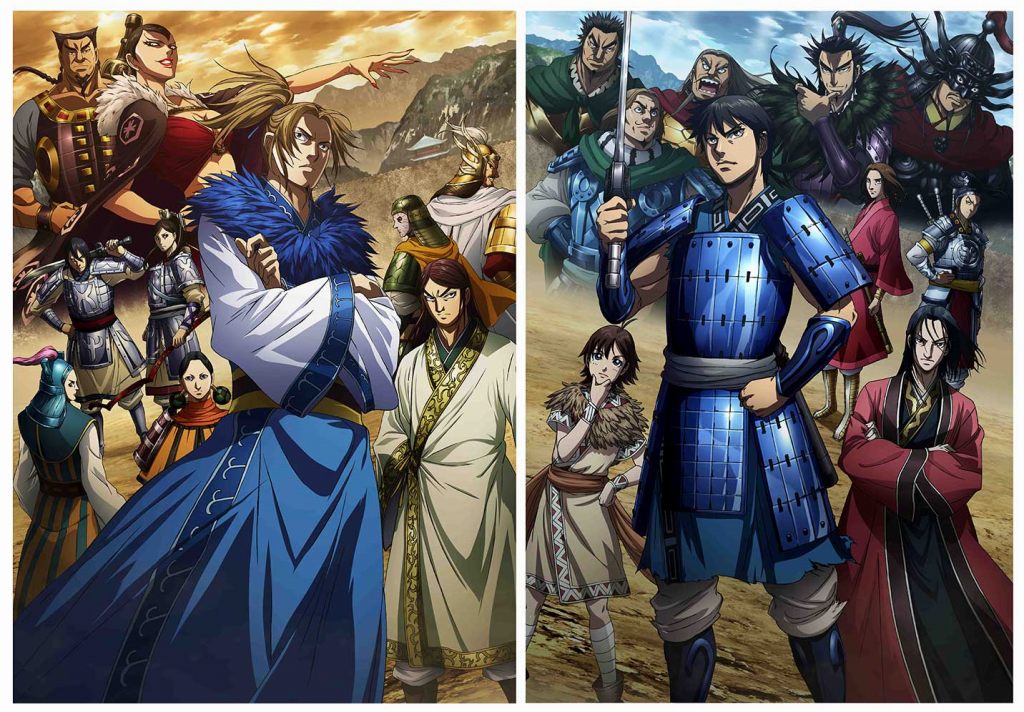 キングダム 秦国 合従軍2種類のメインビジュアルが公開 Anime Recorder