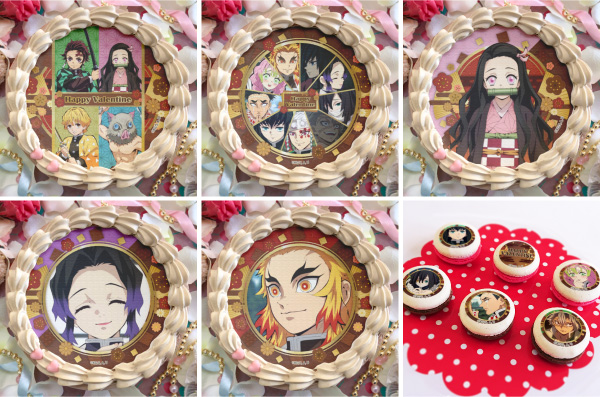 鬼滅の刃 21年のバレンタインスイーツが登場 限定デザインのホールケーキは全33種 Anime Recorder