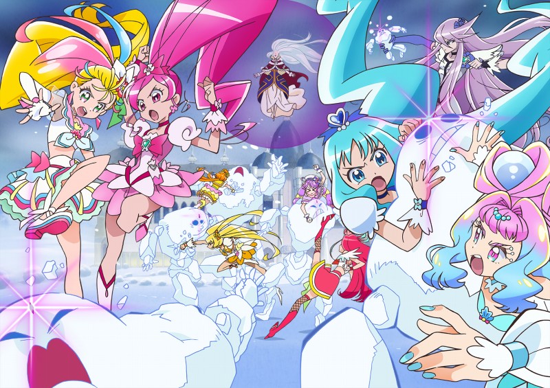 トロピカル～ジュ!プリキュア 全16枚 TV版 全15巻 + 映画 雪のプリンセスと奇跡の指輪! レンタル落ち 全巻セット 中古 DVD - DVD